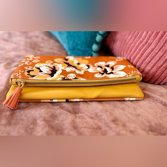 RACHEL PALLY Canvas Clutch Bag Floral - Picture 10 of 13